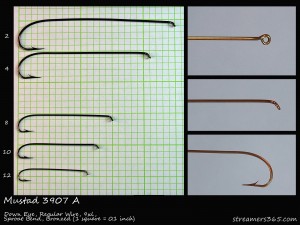 Mustad 3907 A Hook Profile
