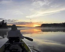 User submitted picture: Sunrise on the North Kawi...